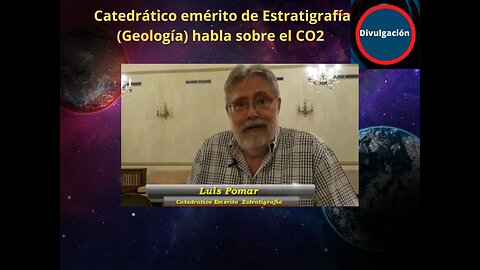 Catedrático emérito de Estratigrafía (Geología) habla sobre el CO2