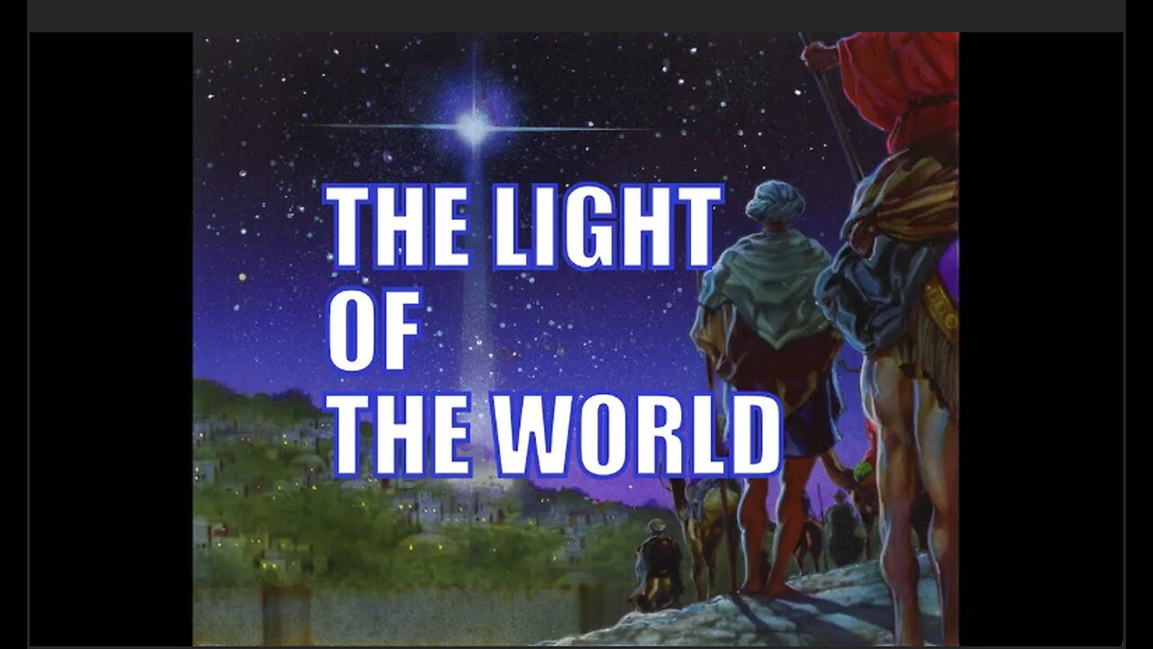 Light of the World. The light of the body is the eye..