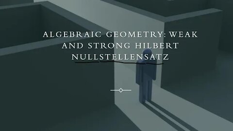 weak NULLSTELLENSATZ and strong NULLSTELLENSATZ and their relation