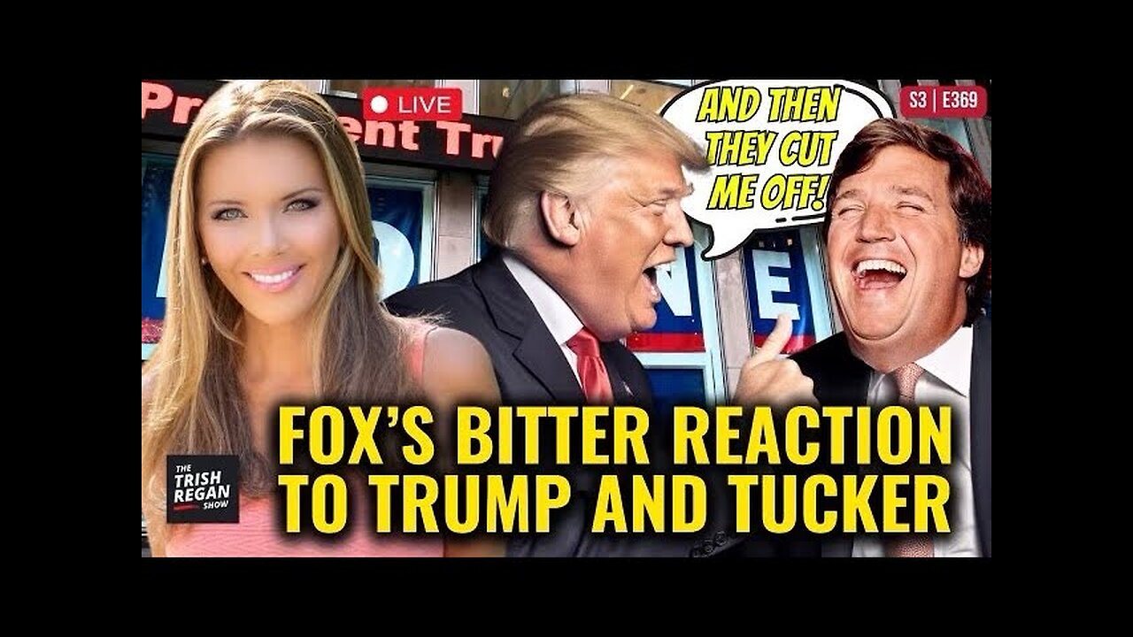 BREAKING: Fox Execs PANIC Hours Ahead of GOP Debate - CUT Live Trump Speech After 'Tucker' Mentioned