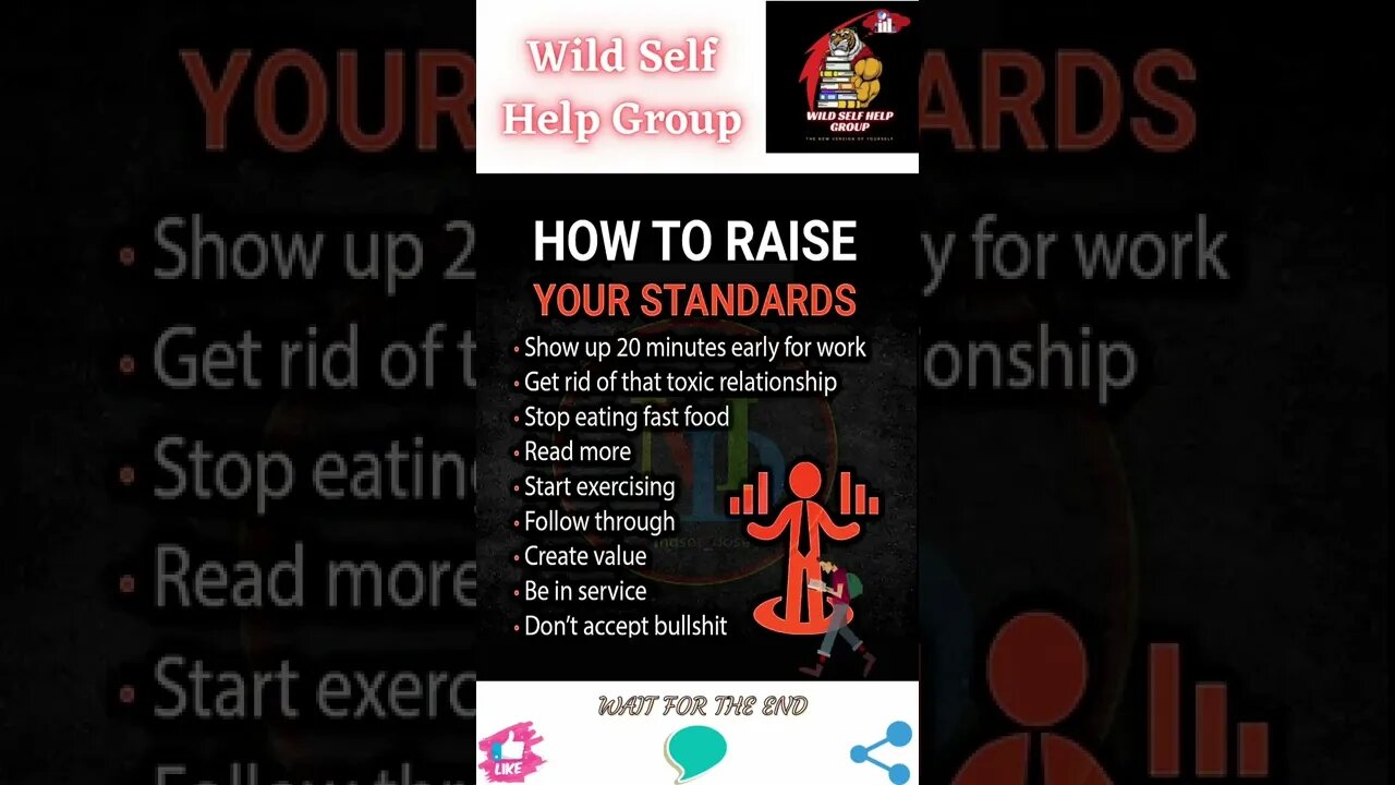 🔥How to raise your standards🔥#shorts🔥#wildselfhelpgroup🔥4 August 2022🔥