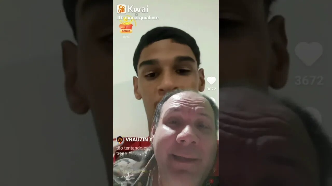 Luva de Pedreiro diz que está sendo calado em novo vídeo postado nas redes sociais