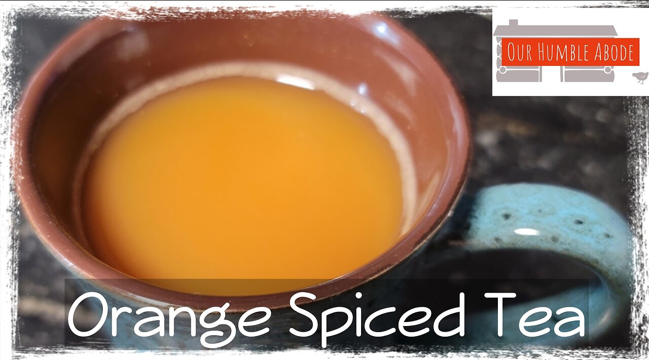 Orange Spiced Tea