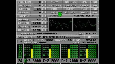 Atari ST Protracker Mods - One Moment In Time