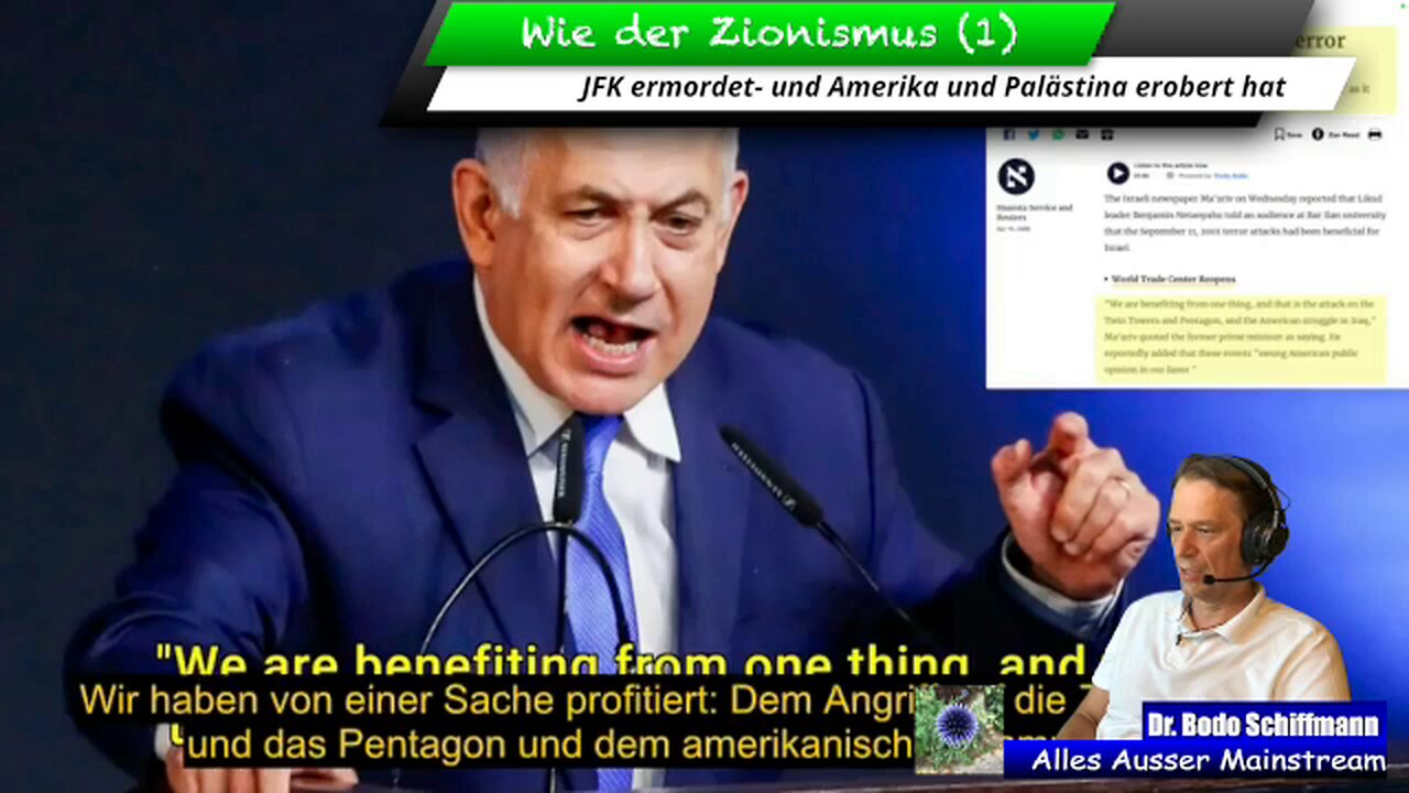 🕎 Der Zionismus - Eine Geschichte der Eroberung - Teil 1 o4.11.2024 Dr.Schiffmann