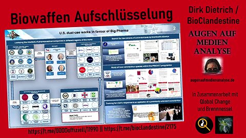 Biowaffen Aufschlüsselung von Clandestine (Gut zuhören!)