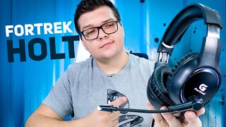 Headset Fortrek Holt | BOA QUALIDADE SONORA e CONSTRUÇÃO! Análise e Testes