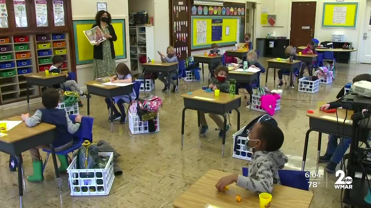 Baltimore City Schools concern that some positive cases are not being caught