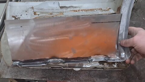 Completed Inner Rear Quarter Panel | RS Turbo | S2 | Ford Escort Mk4