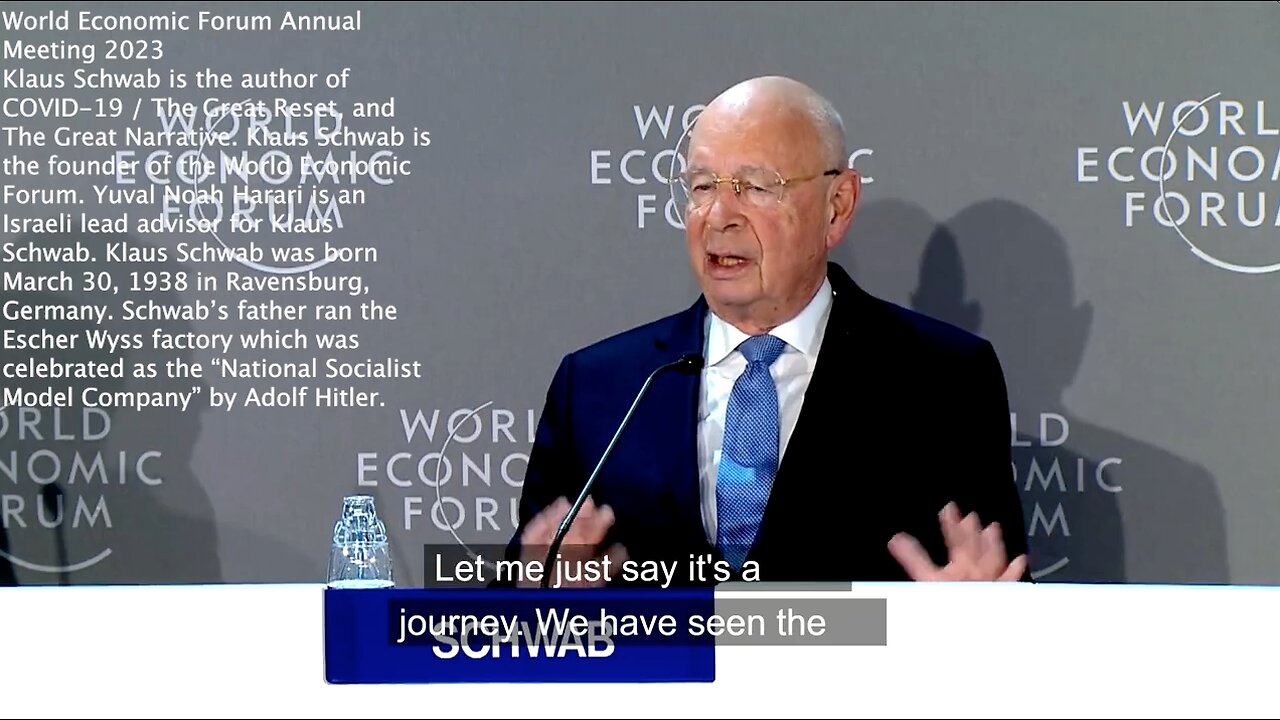 The Great Reset | "I Am Fascinated By the Capabilities Which We Have. But For Me This Is the Next Big Phase of Development." - Klaus Schwab