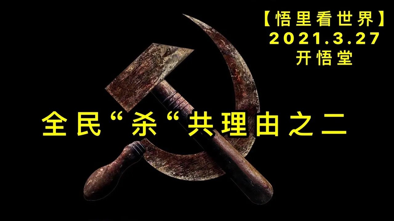 KWT1389全民“杀“共理由之二-20210327-11【悟里看世界】