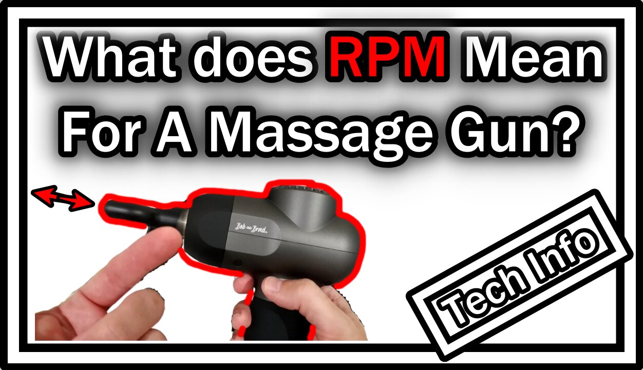 What Does RPM Mean On A Massage Gun? Calculation Explained With Slow Motion!