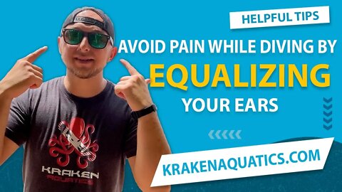 Avoid Pain While Diving By Equalizing Your Ears | Scuba Diving Tip for Beginners