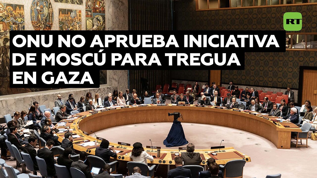 ONU no aprueba la enmienda a una resolución con la que Rusia pedía una tregua en Gaza