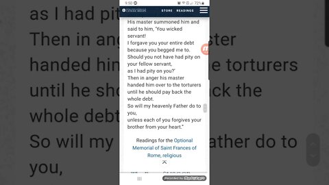 Jesus is our Savior/ Bible reading March 9 / 2021