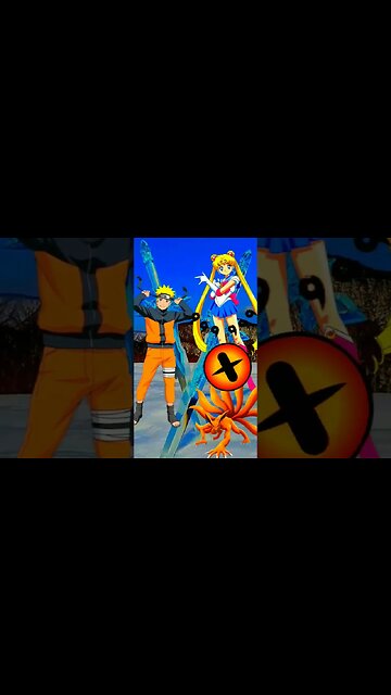 Naruto Characters Fusion Mode 14.#shorts