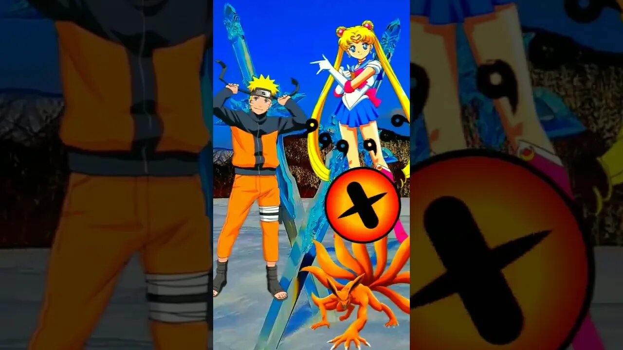 Naruto Characters Fusion Mode 14.#shorts