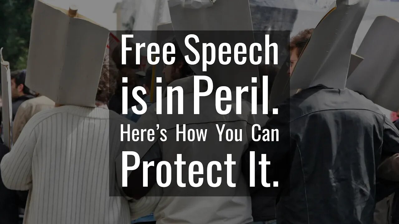 Free Speech is in Peril. Here’s How You Can Protect It. | The Daily Signal