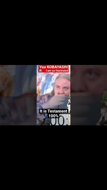 小林 ゆう Yuu KOBAYASHI It's TESTAMENT I AM so frustrated I could not figure out #anime #shorts #gaming