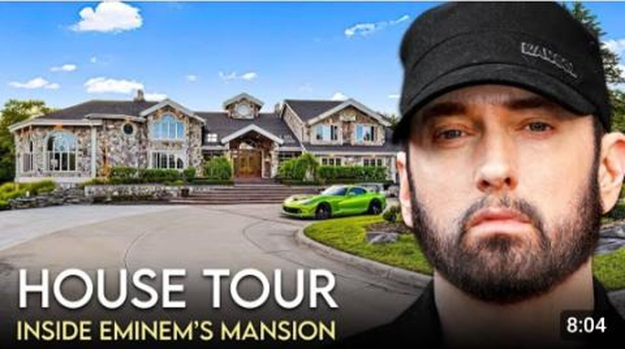 Eminem | House Tour | Michigan Mansion for Sale $3.25 Million & More
