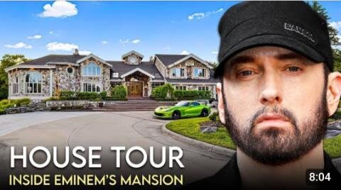 Eminem | House Tour | Michigan Mansion for Sale $3.25 Million & More