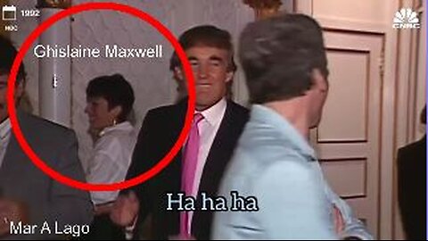 NEVER FORGET THAT TRUMP HUNG OUT WITH BOTH MAXWELL AND EPSTEIN.. BOTH SHOWN HERE..