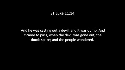 ST Luke Chapter 11