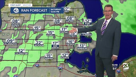 Mostly dry for The Big Game