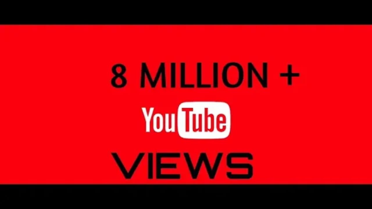 EIGHT MILLION VIEWS @Andy Rethmeier MUSIC CHANNEL! THANK YOU!