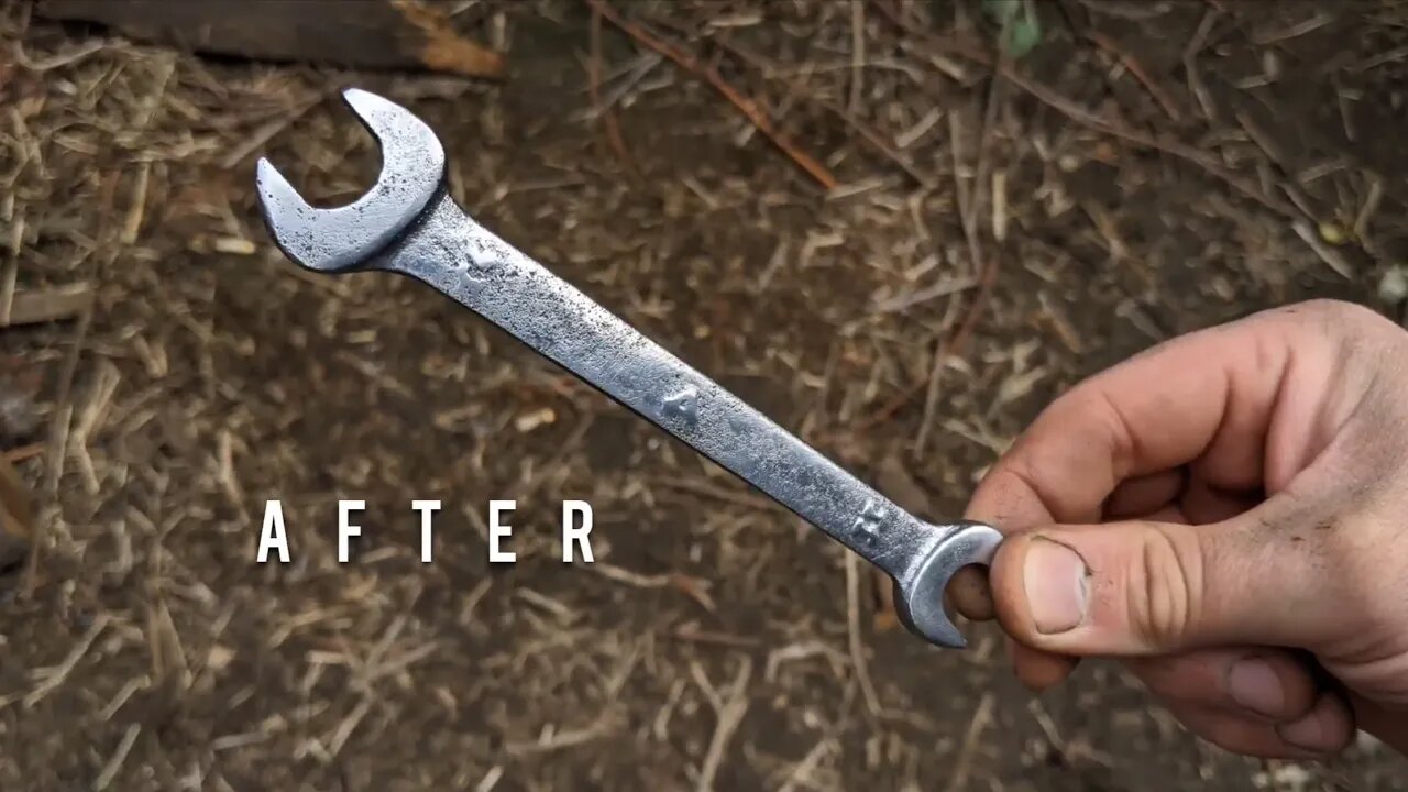 DIY How quickly can you restore an old key #diy#homemade #tools