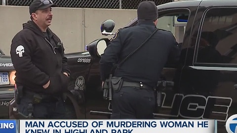 Man accused of murdering woman he knew in Highland Park