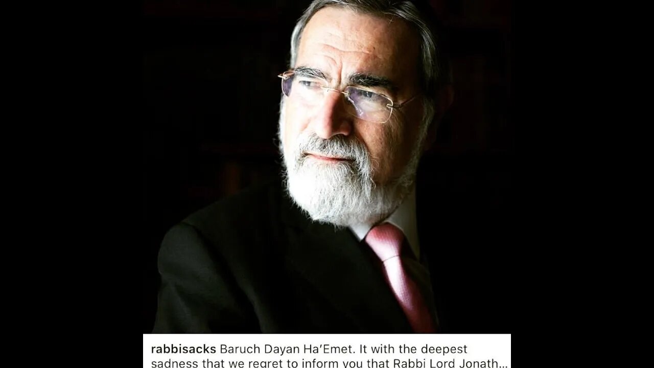 Emuna Unity Weekly Class by Eli G - Inspired Living by Rabbi Lord Sacks Legacy Z’L!