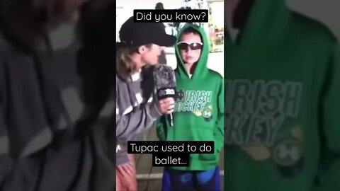 Tupac used to do what??