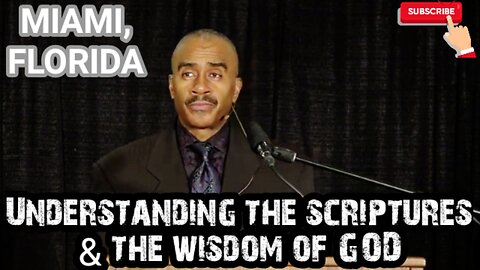 Gino Jennings- "The Dangers 🛑 of reading the scriptures 📖 without wisdom from God." #truthofGOD