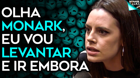 ZOE MARTINEZ PERDE PACIÊNCIA COM MONARK