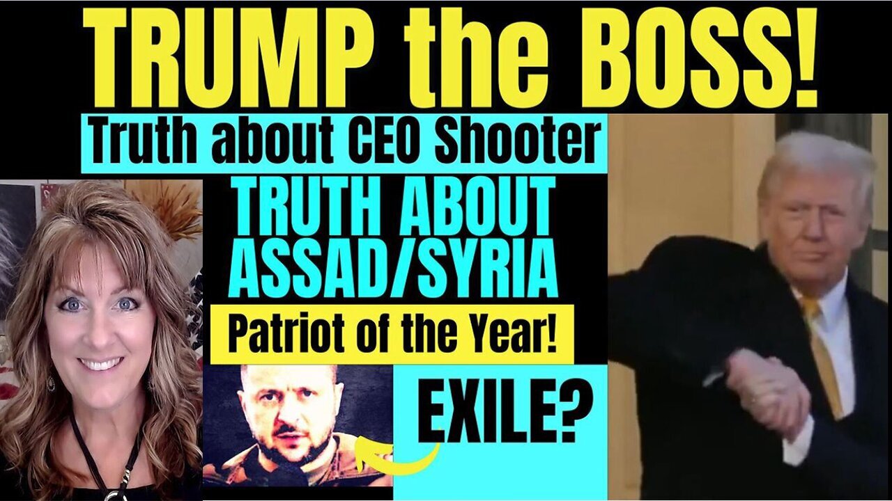 Melissa Redpill Update 12.09.24: "Trump the Boss! Notre Dame, Assad, CEO Shooter, Ukraine Exile"