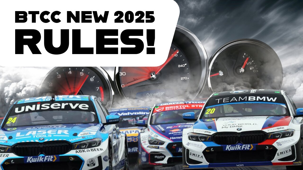 NEW 2025 BTCC Rules!