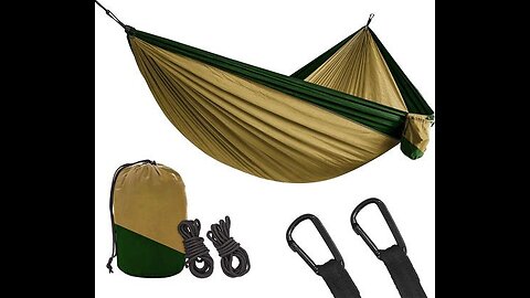 Wise Owl Outfitters Camping Hammock - Portable Hammock Single or Double Hammock Camping Accesso...