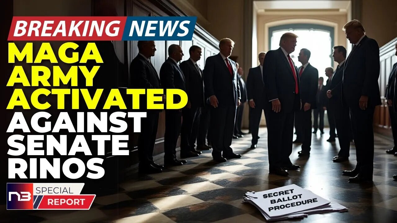 🚨BREAKING: Trump Ready To Nuke Senate Plot As Secret Vote Scheme Exposed And MAGA Warriors ACTIVATE!