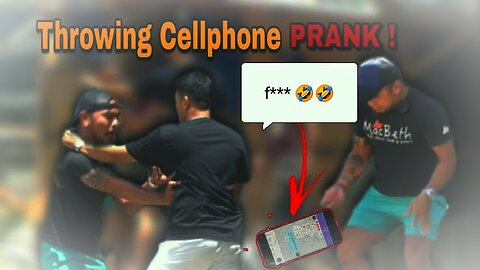 Throwing Strangers Phone Prank | Rannz