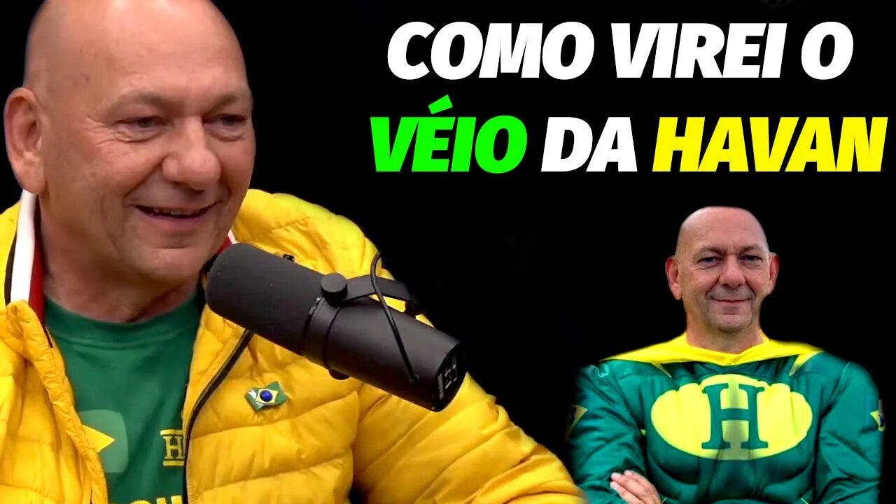 EM 30 ANOS DE HAVAN, AS PESSOAS NÃO SABIAM QUEM ERA O DONO | LUCIANO HANG NO FLOW PODCAST