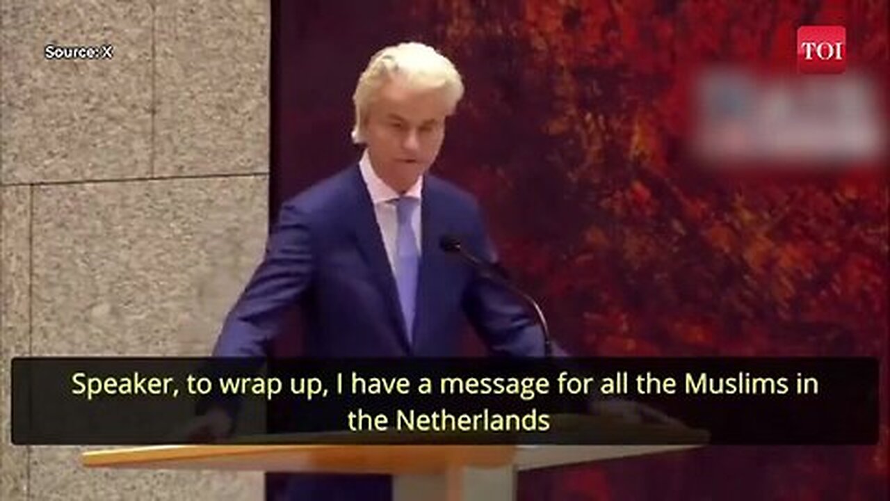 New Dutch PM's Message for Muslims | Geert Wilders is Anti-Islam, Anti-EU and Anti-Immigrant | Viral