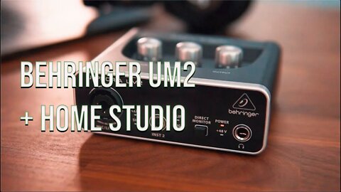 Behringer U Phoria Um2 y setup vario