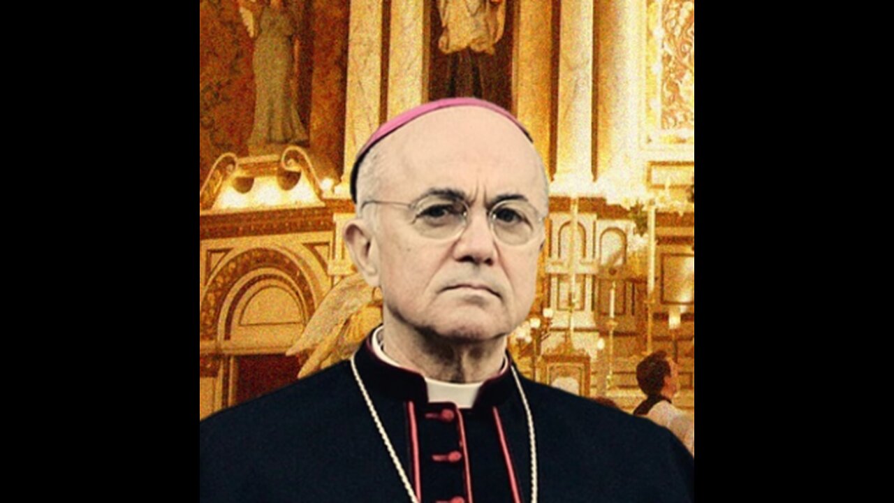 ARCHBISHOP VIGANO DROPS TRUTH NUKES