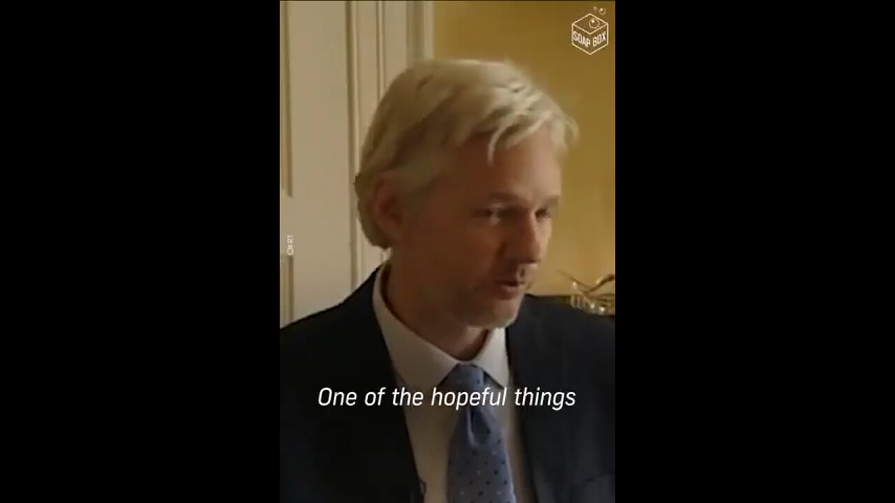 Julian Assange Speaks Out Against Mainstream Media