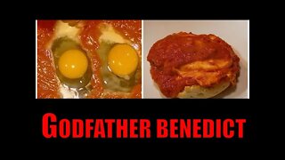 GODFATHER BENEDICT… ITALIAN STYLE EGGS BENEDICT