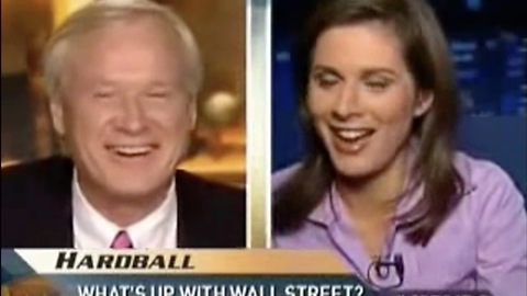 Remember When Chris Matthews Awkward Moment ON-AIR Of Erin Burnett