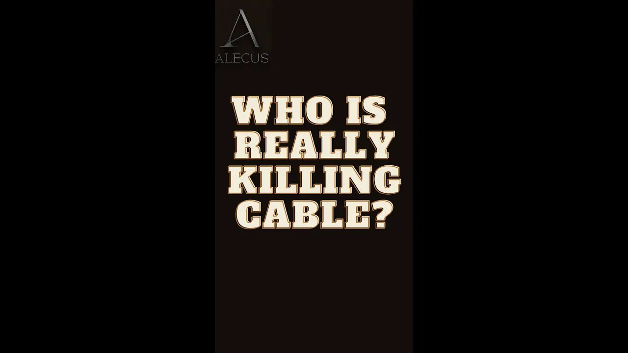 Who REALLY Killed Cable? #shorts