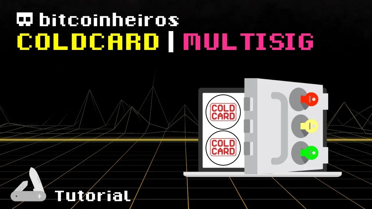 6 - Crie uma carteira Multisig com sua Coldcard