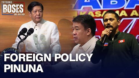 Foreign policy ng administrasyon, pinuna ng ilang Senador